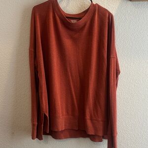 Women's Rust Crewneck Sweater